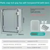 300X300X180MM Transparent cover with inner door