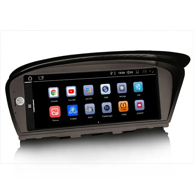Erisin ES3360I 2K IMAX IPS Android 13 Qualcomm Snapdragon Car Stereo GPS for BMW Satnav BT5.0 CarPlay AUTO DSP Car DVD Player