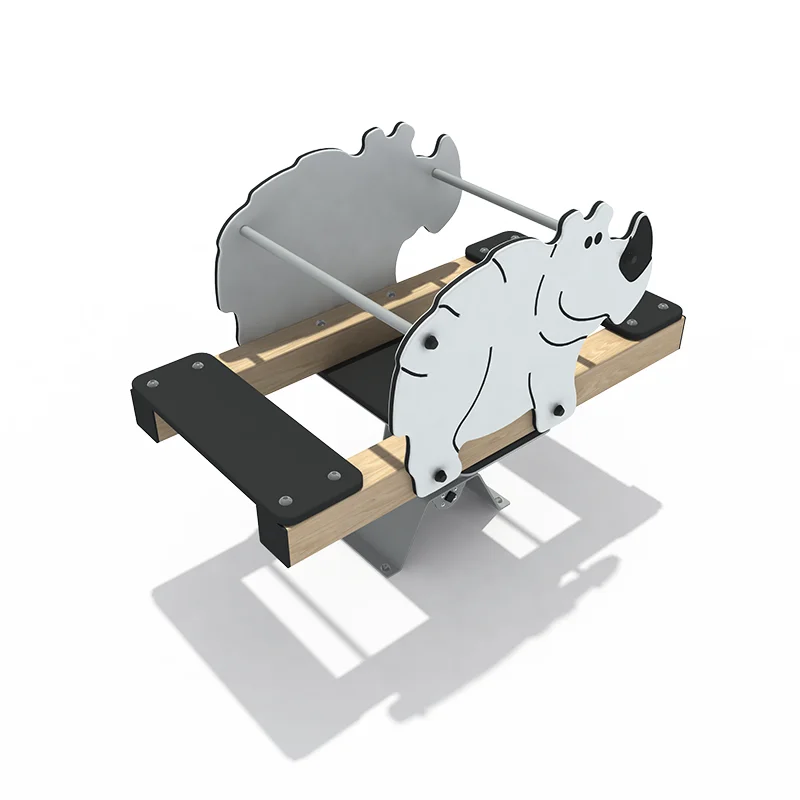 Wholesale Customized Animal Shaped Children's Seesaw Outdoor Kindergarten Seesaw Kindergarten Play Equipment