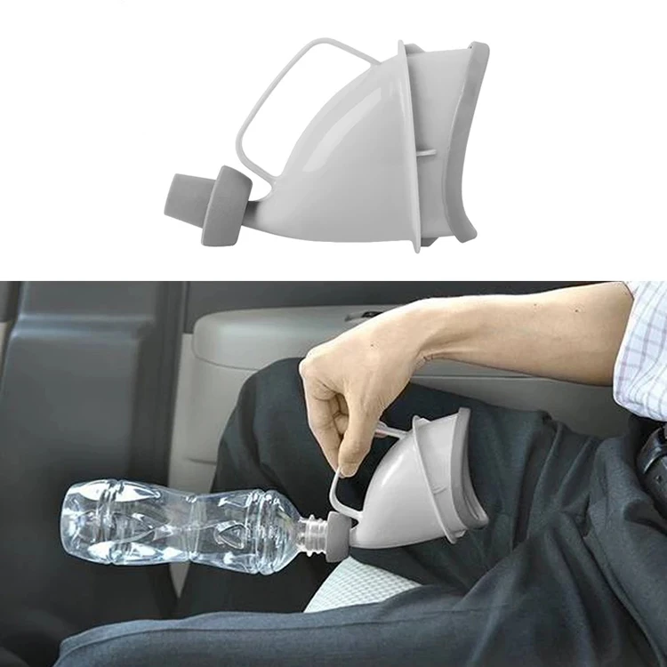 AOLUNO Portable Adult Urinal Unisex Potty Pee Funnel Toilet for Portable Urinal Outdoor Car Travel 
