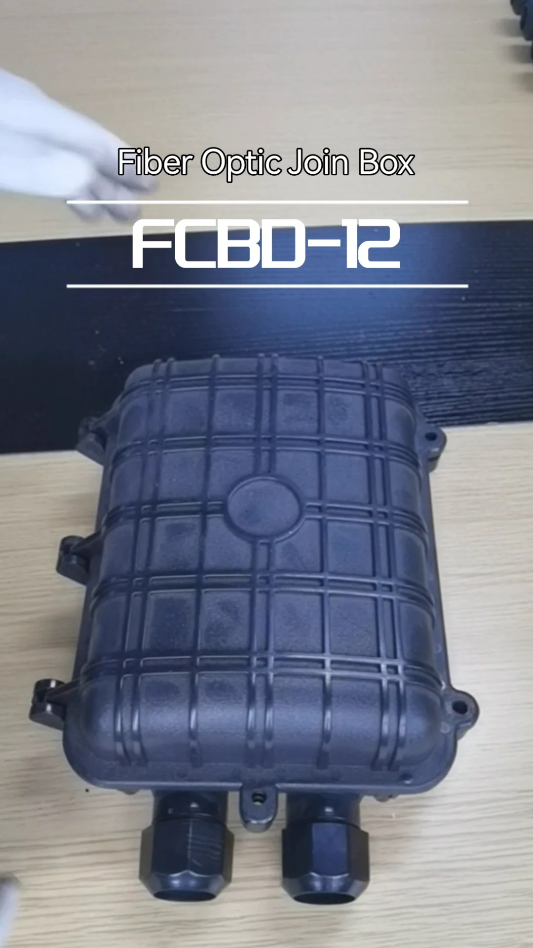 12 24コア屋外壁取り付け光ファイバースプライス