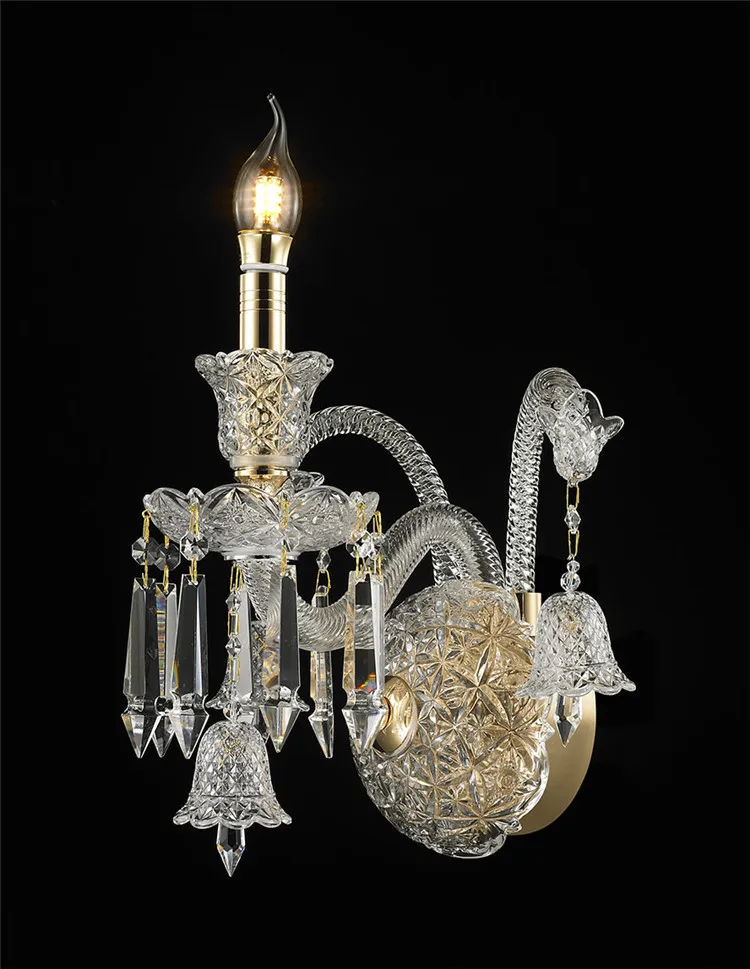 MEEROSEE Baroque Crystal Light Traditional Chandelier Lighting European Chandelier Light MD87122