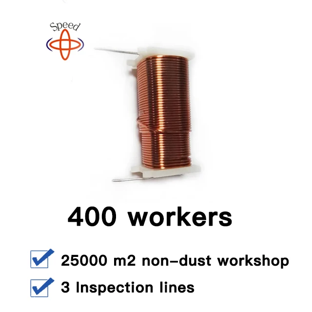 OEM ODM 5uH 25mm Radio Flyback Electric Magnetic Induction Hollow Smart Phone Watch Qi Standard Wireless Charging Coil Inductor