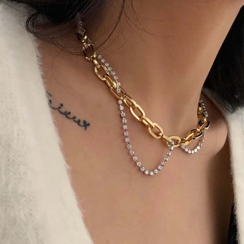 Buy Multi Layered Link Chain Choker 