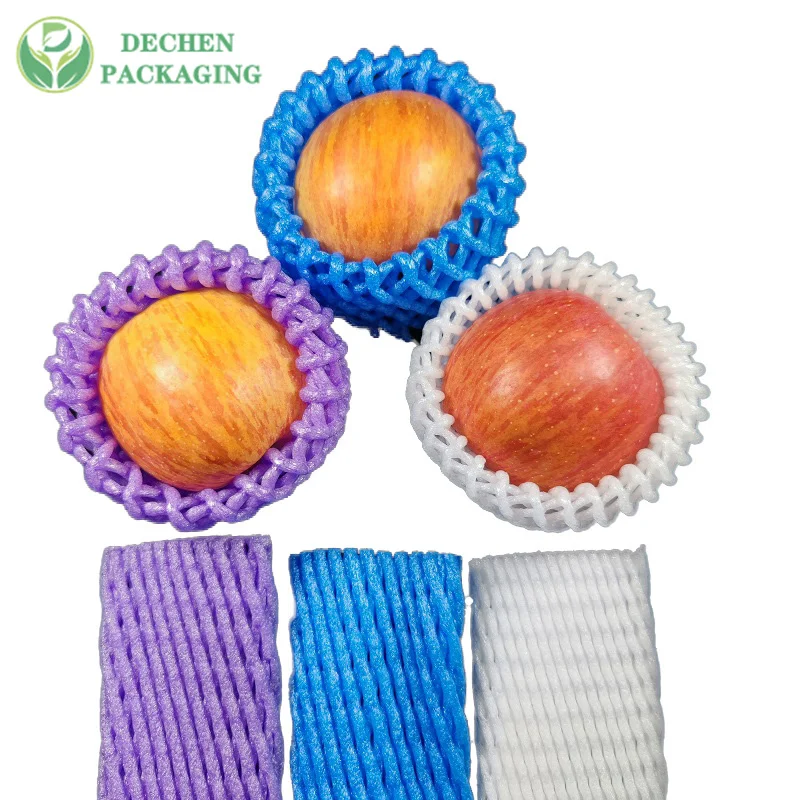 Plastic Sleeve Whisky Bottle Packaging Biodegradable Foam Net
