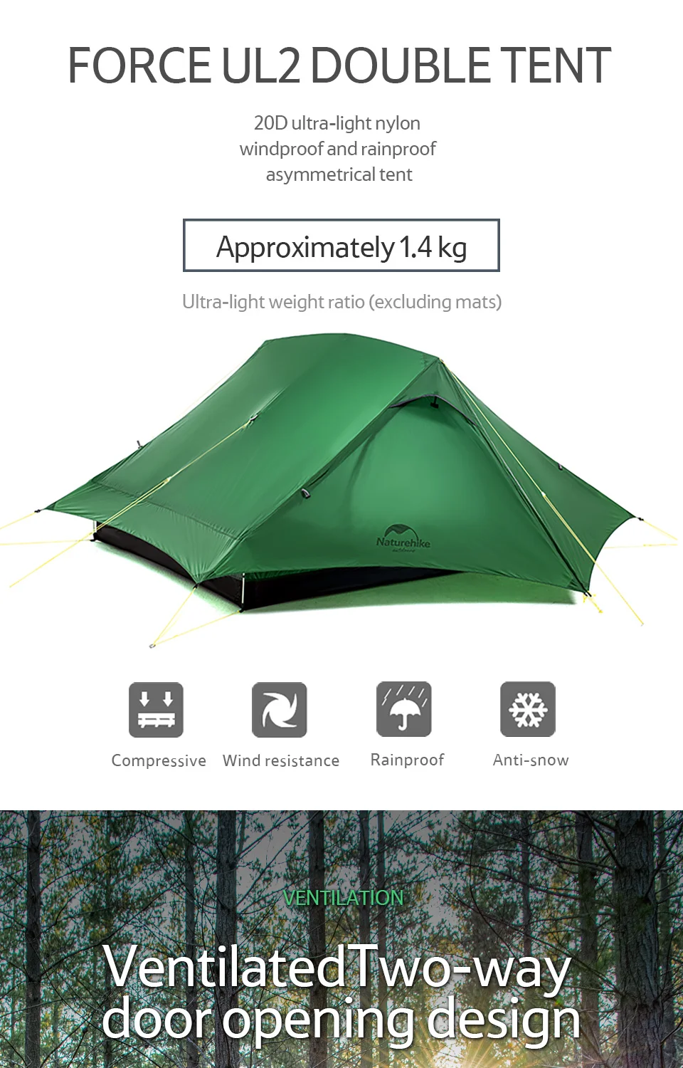 naturehike force ul2