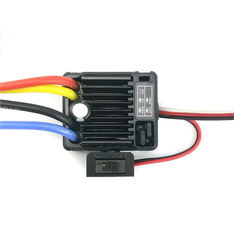 ESC 20A Avec Frein Pour Voiture/bateau/tank RC – Marche Avant/arrière, Courant 20A, Tension 3-9,4V, Compatible Moteurs 130-380