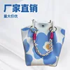 Blue five-petaled flower