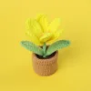 crochet tulip 5