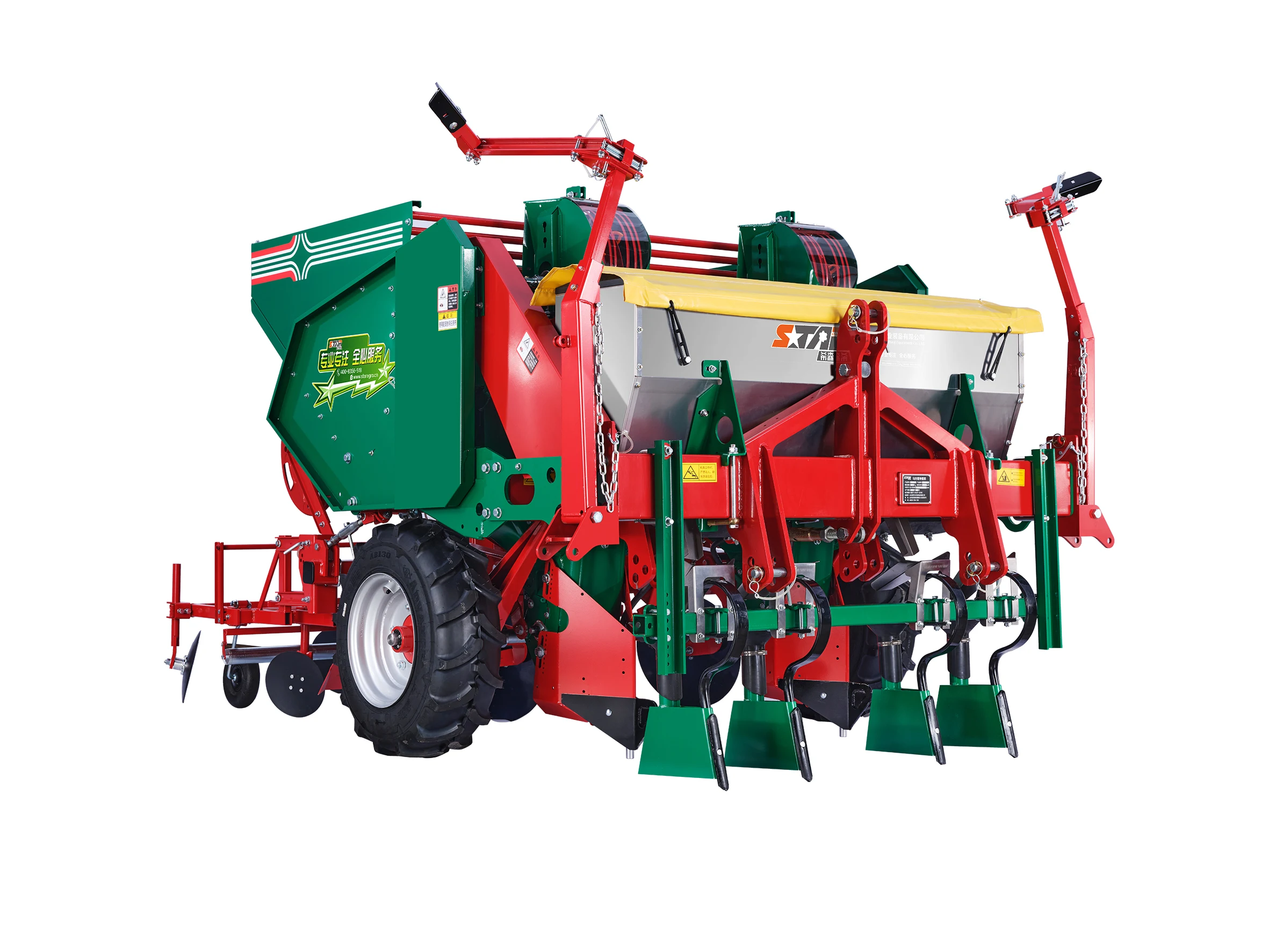 Potato Planting Sowing Machine 2 Row Automatic Potato Planter for ...