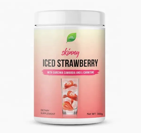 Ледяной Тощий клубничный лимонад