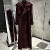 New Burgundy Suede