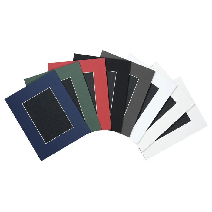 Wholesale Mat Board Cutter Free Paper Mount Board Multi-color Mat Board for Photo Frame Custom Size