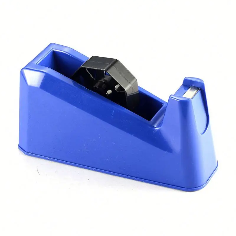 Hot Selling Blue Desk Tape Dispenser Plastic Packing Tape Dispenser ...