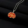 Steel-colored necklace