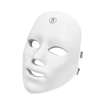 7 Colors LED Wireless rechargeable LED Facial Mask red light therapy skincare facial mask