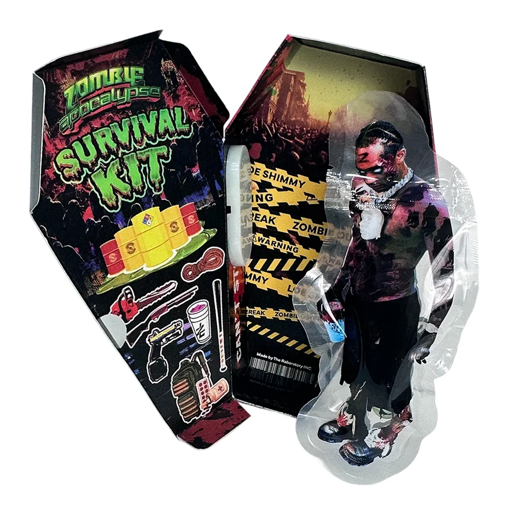 Custom Printed 8th Plug 3.5g 7g 14g Cali Zipper Pouches Smell Proof Music Playing Mylar Bags Combo With Boxes and Speaker