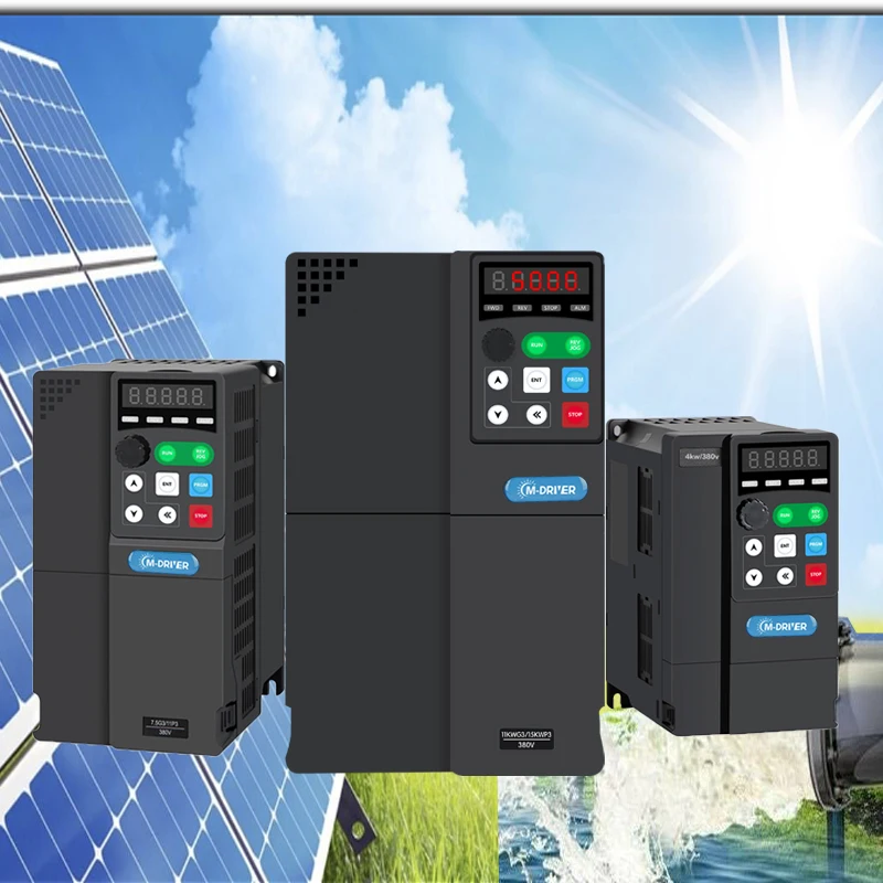 4kw Solar Pump Controller Single Phase 220v Solar Water Pumping Inverter for Farm