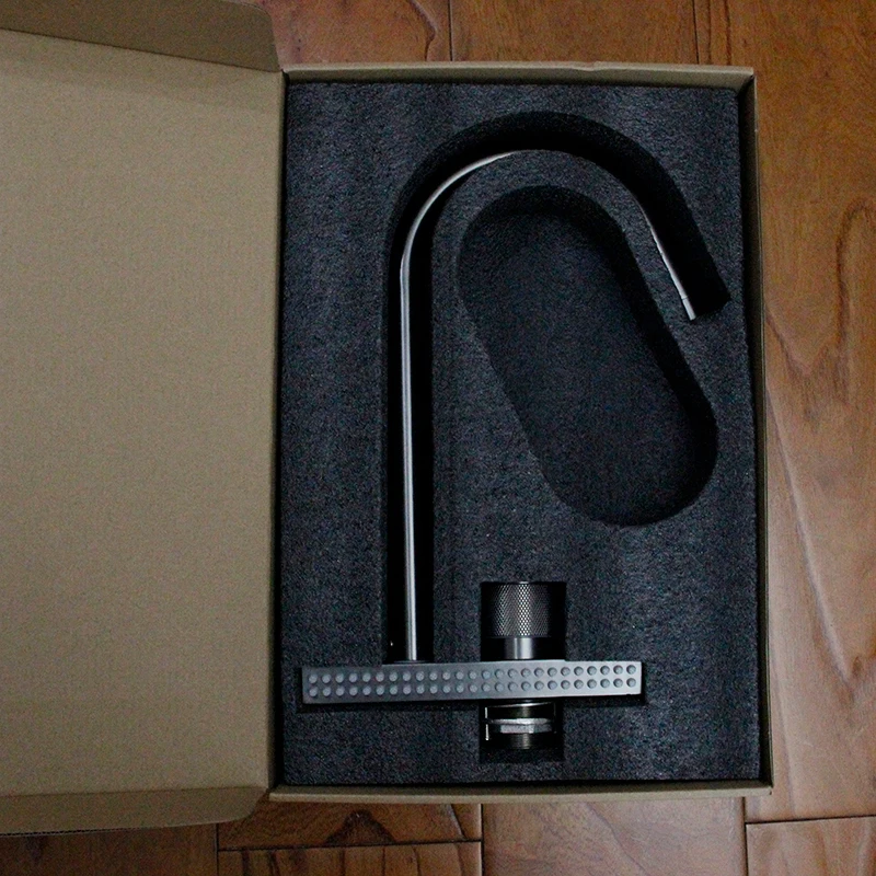 New Modern Commercial Sink Mixer Taps Pull Down Sprayer Flexible Water