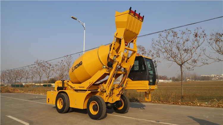 XCMG Official 4m3 Automatic Self Loading Mobile Concrete Truck Mixer Machine