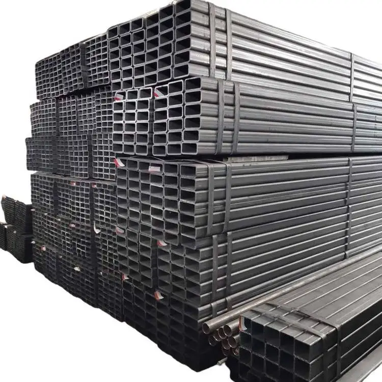 Carbon Steel Pipe Black Hollow Carbon Steel A106A/A192/A53-A Quadratus Metal Tube