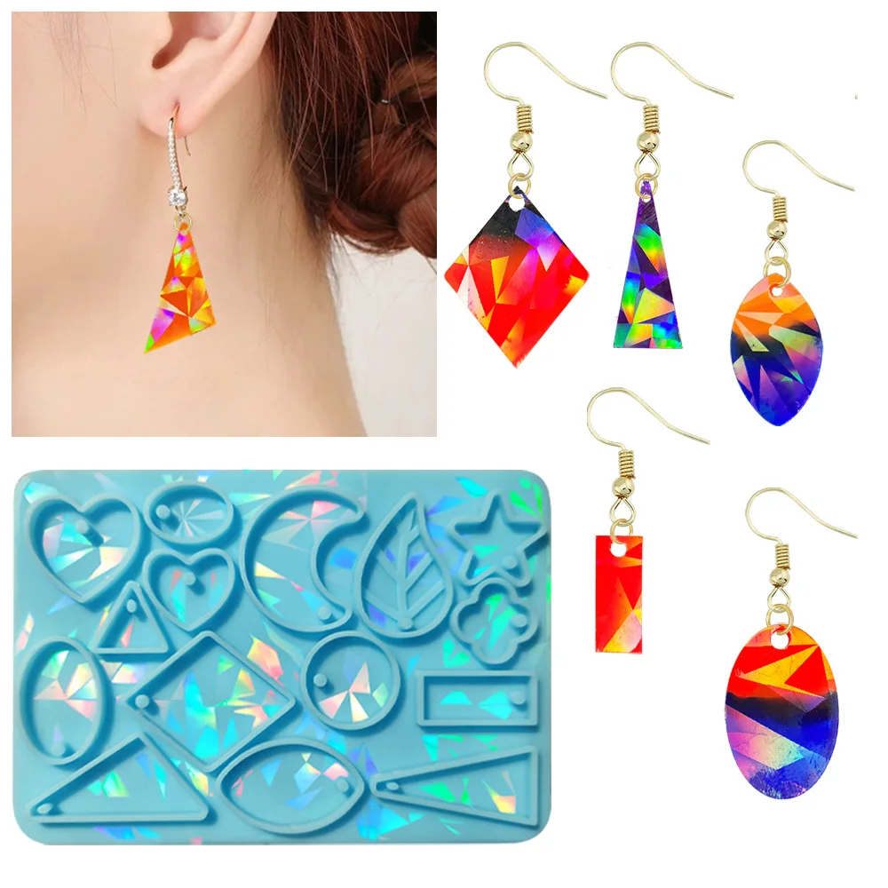 Environmentally Friendly Silicone Mold Keychain Earrings Ear Pendants Drop Earrings Wind Chimes Silicone Molds factory