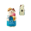 Aimant de réfrigérateur - Gérant de salon de glaces