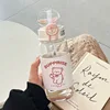 Pink bear (with cup sleeve)