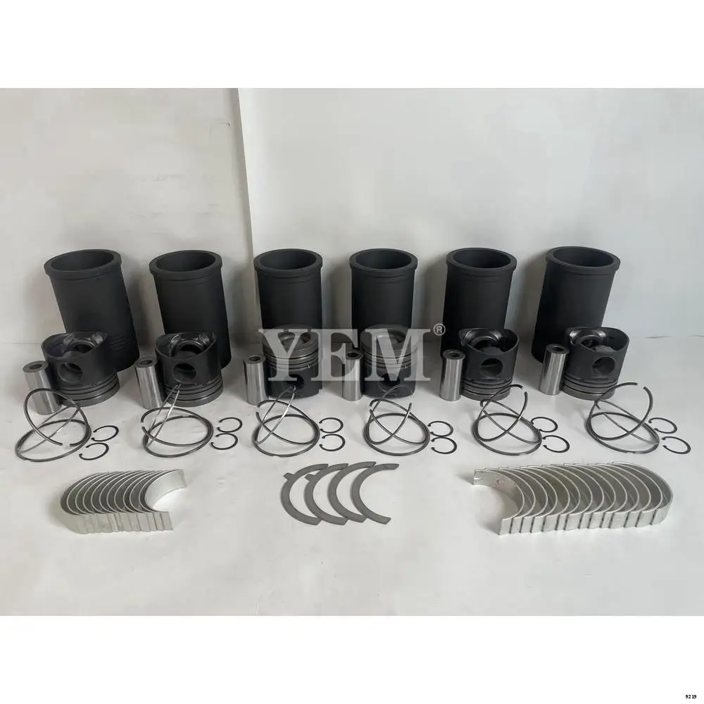R944 Overhaul Repair Kit With Piston Rings Liner Bearings for Liebherr