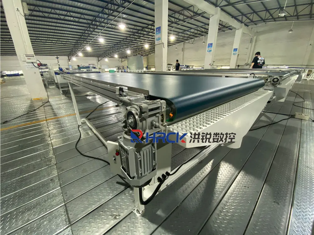 Conveyor Belt Systems Automatic 1M Mini Coding Green Pvc Belt Conveyor