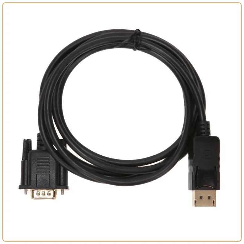 Dp to Vga Cable Converter Display Port Adapter Computer Graphics Card Connection Television Monitor DP Interface Gold Plated