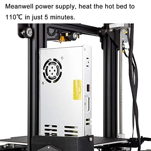 Ender 3 Pro 3D Printer with Certified Power Supply and Removable Build Surface Plate Consumer Electronics