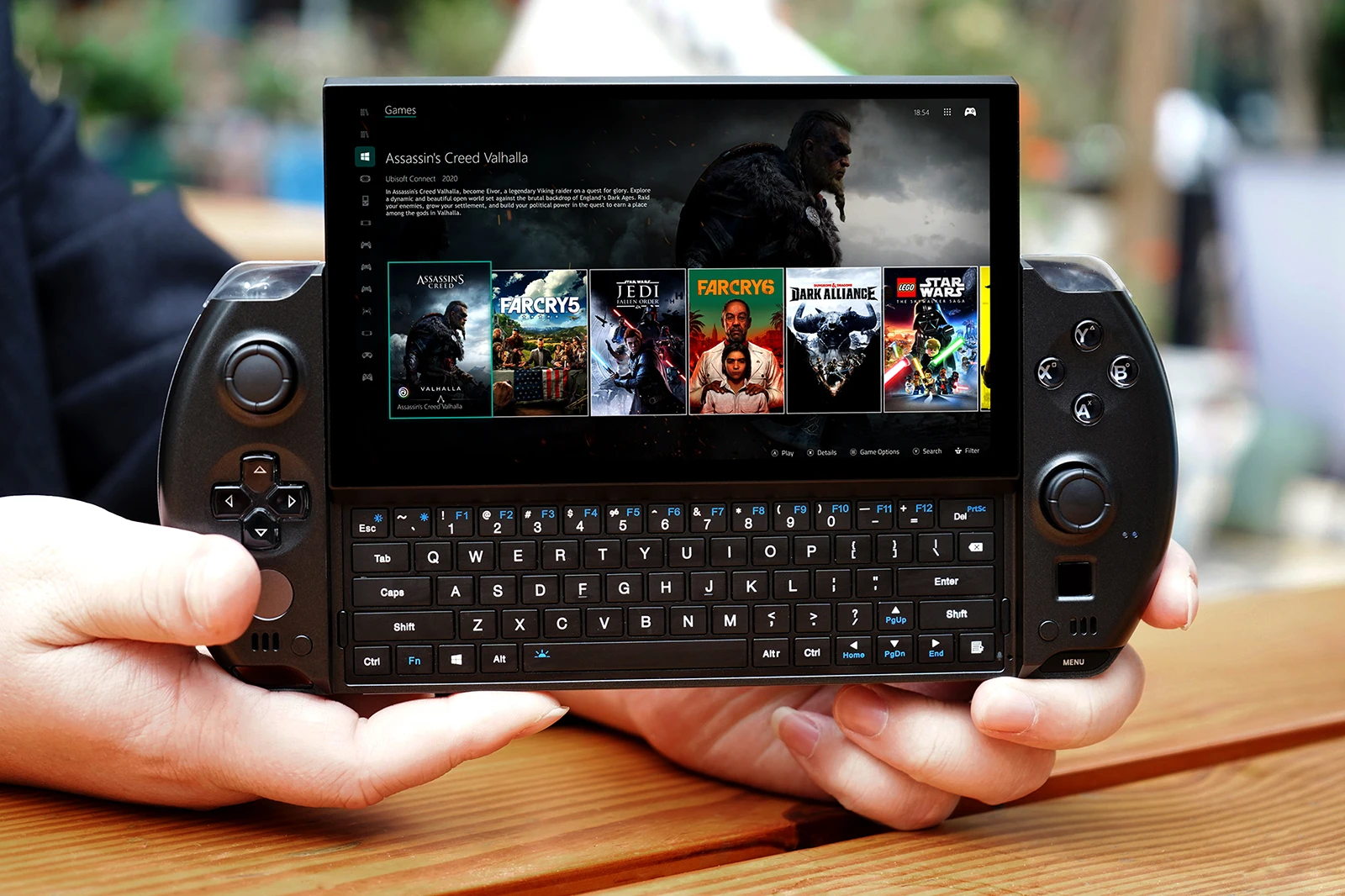 GPD Win 4 Handheld Game Console - 16GB+512GB, Dual Band Wifi