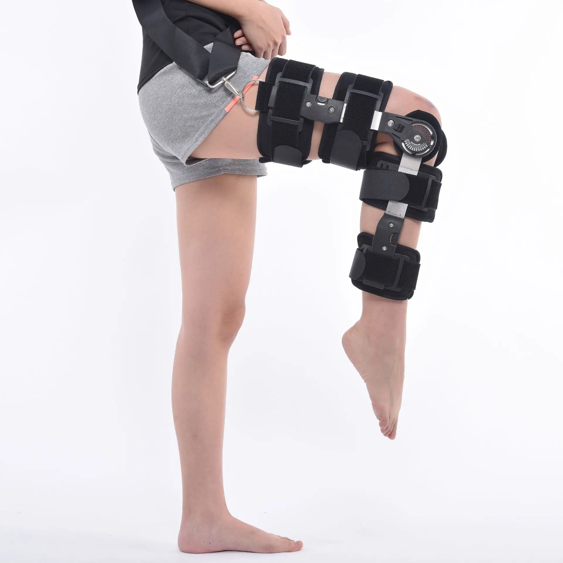 Medical One-piece Adjustable Leg Fracture Rehabilitation Equipment Knee ...