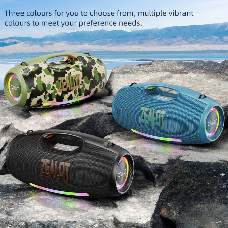 Zealot S89 Portable Wireless Bluetooth Party Speaker - 250W Stereo