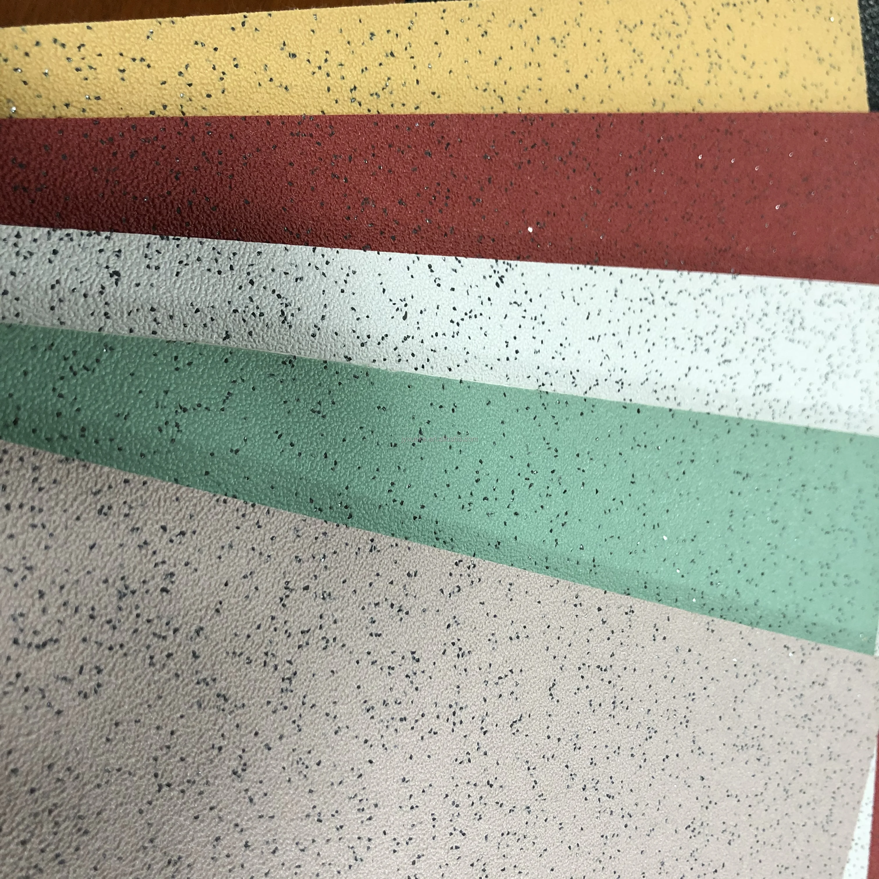 PVC Floor Train Bus Covering Plastic Mat  With Non-woven Plastic Covering Plastic Flooring Roll