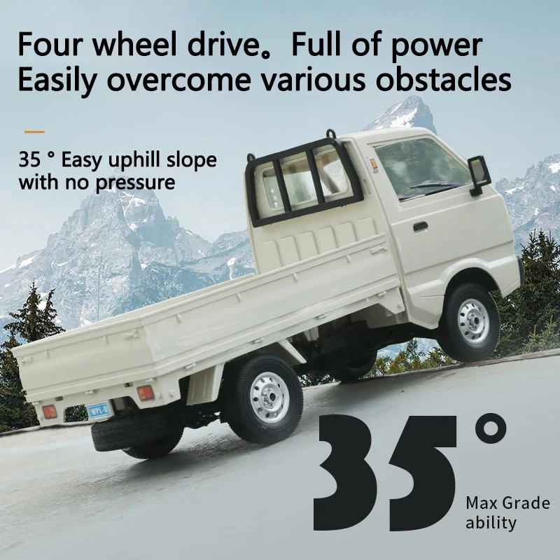 WPL フルスケール RCカー1:16 4WDwhiteクローラー LEDライト WPL フルスケール RCカー1:16 4WDwhiteクローラー LEDライト WPL フル