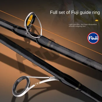 Cheery New Micro Rod Carbon Fuji Ultra Soft for Lu Ya Luya Rod Stream White Strip Cushion Weihai Spot 107g 1.38m-1.8m – Soft Lure – view 5