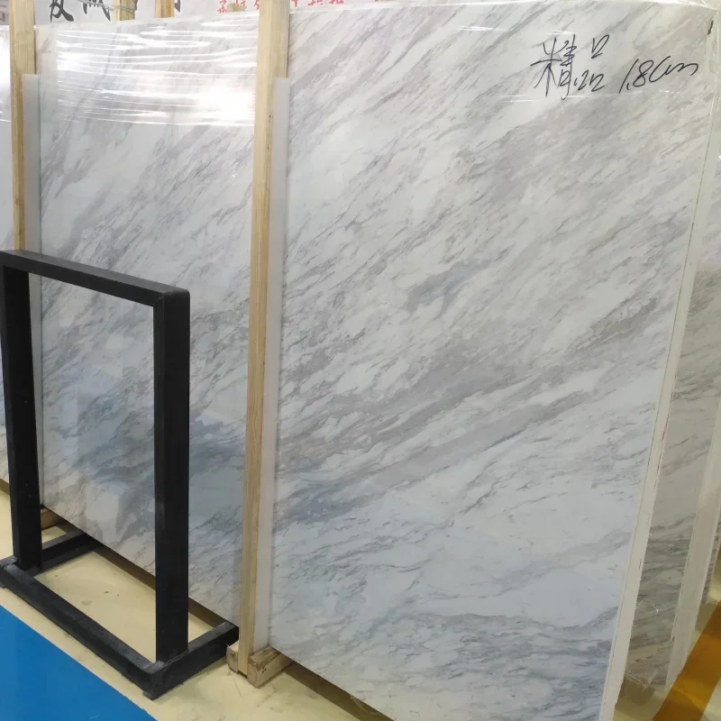 bookmatched volakas marble vein match marble slab flooring-4