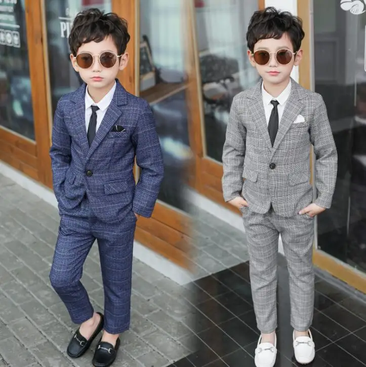 Winter Children's Thickened Suit New Boys Korean Version of The