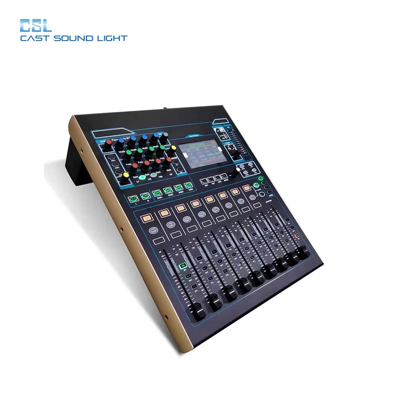 OEM ProfessionalStage16CH 20CH 24CH 32 Channels Digital Mixer With Touch Screen