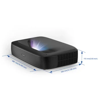 H2 Pro Ultra Short Throw Projector Real 4K Triple Laser Android Smart TV WIFI Bluetooth Home Theater Beamer DLP Projector