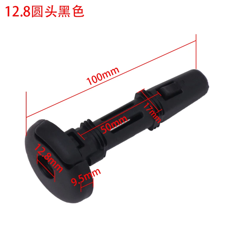 Adjustable PVC Replacement Car Headrest Truck Seat Rear Guide Lock with Adjustable Height Easy Installation