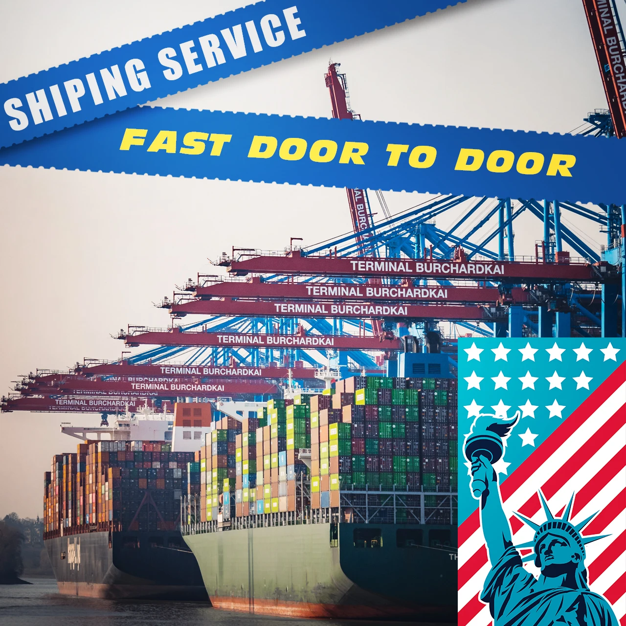 Быстрый морской экспедитор из Китая от двери до двери, услуги доставки, доставка в США, Великобритания, США, DDU DDP, агент по доставке