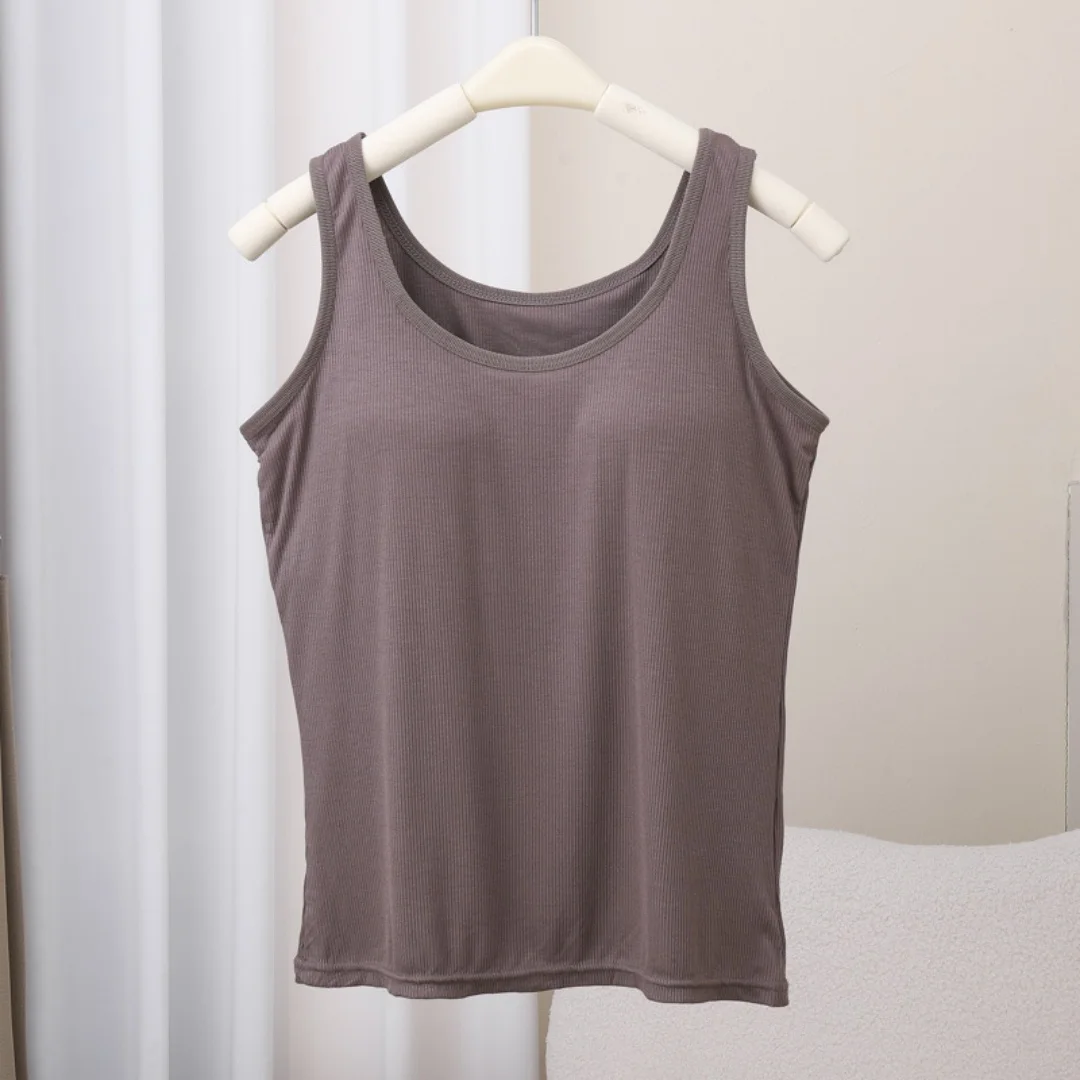 Daily Women's Camisole Basic Versatile Breathable All Season Inner Outer Simple Base Top