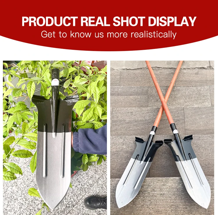 product one stop service oemodm farm spade carbon steel shovel garden farming shovel with   handle for garden-6