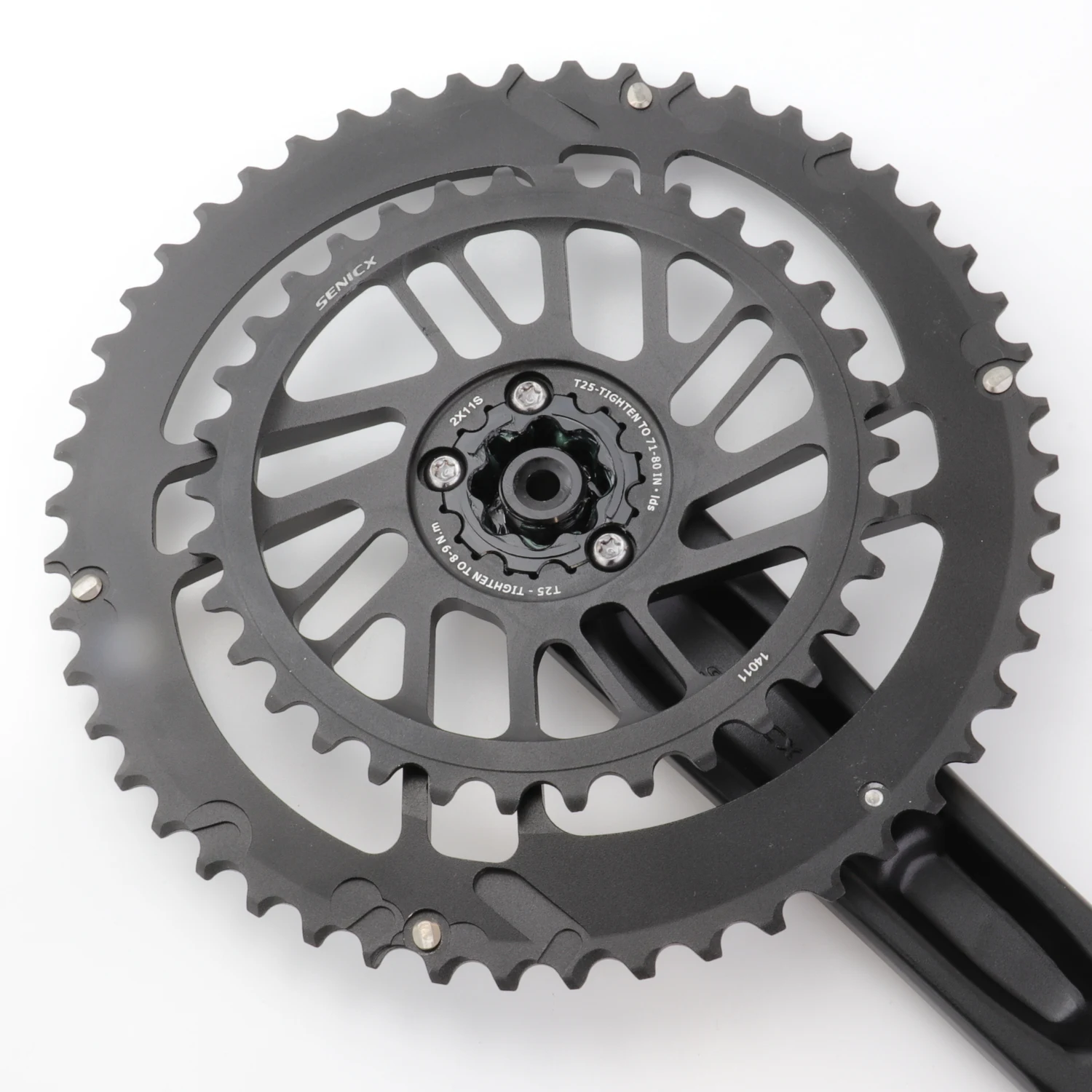 SENICX Road Bike Crankset FC-PR2-A2 50/34T 52/36T Direct Mount 11S
