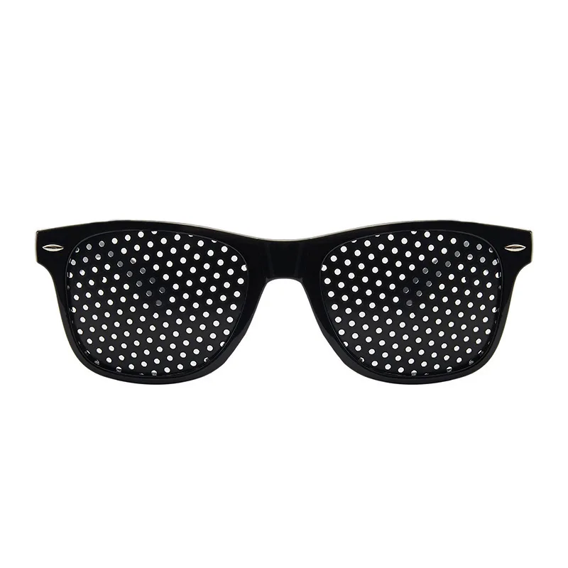Pinhole Glasses Multi-Hole PC Material Full Frame Non-Polarized; Factory-Direct Best-Selling Style Foreign-Trade-Ready Logo - detail 4