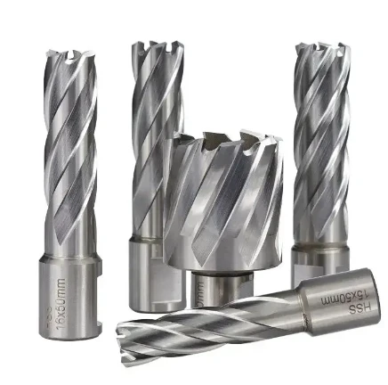 Hss Annular Cutter Right Angle Shank Core Drill Bit Drills for Steel Plate Mental Drilling