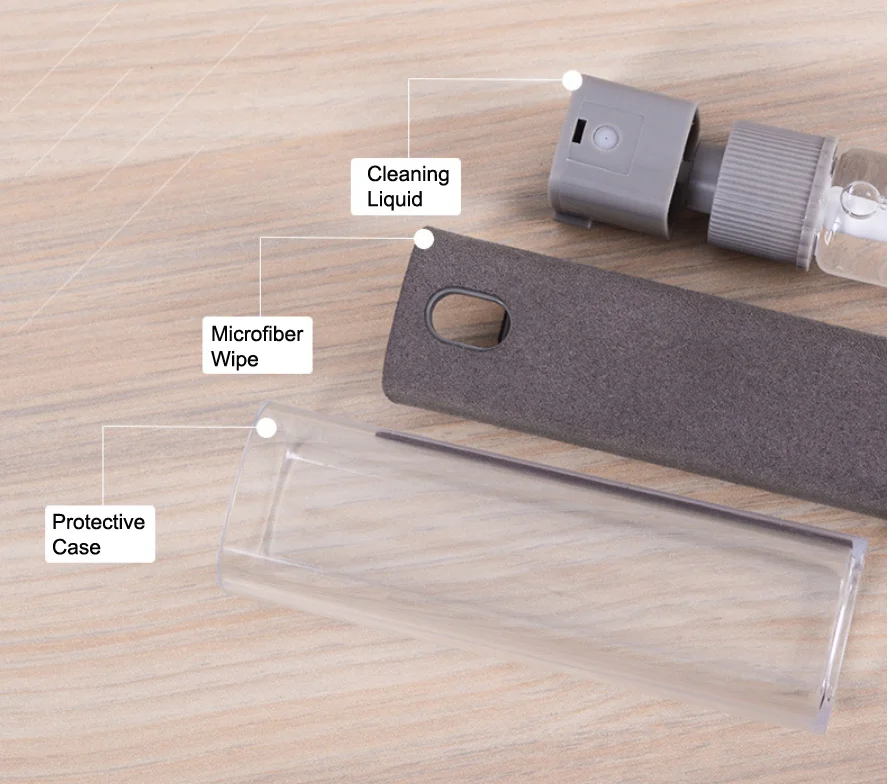 Amaz 2 In 1 Portable Screen Cleaning Tool Touchscreen Mist Cleaner